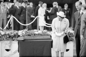 World Cup England versus Uruguay opening match attanded by the Queen 11 / 07 / 1966