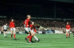 World Cup Final 1966 England West Germany Bobby Moore Martin Peters Nobby Stiles