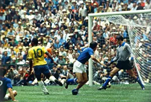 World Cup Final 1970 Brazil 4 Italy 1 Azteca Stadium