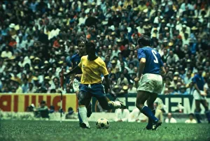 Assistant Referee Prints: World Cup Final 1970 Brazil4 Italy 1 Azteca Stadium