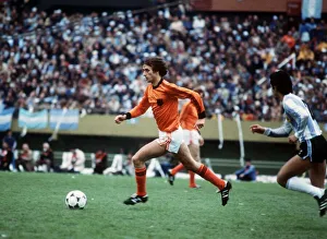 World Cup final 1978 Holland v Argentina football Rob Rensenbrink