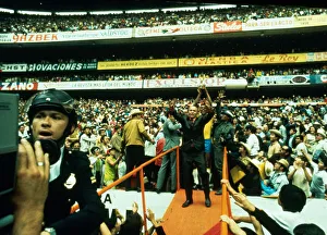World Cup Final match at the Azteca Stadium in Mexico City Brazil 4 v Italy 1
