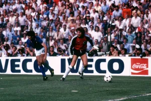World Cup final in Spain June 1982 Italy 3 West Germany 1