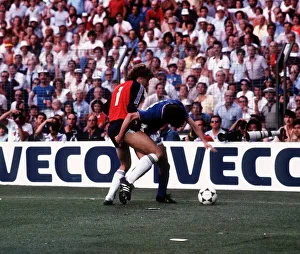 World Cup final in Spain June 1982 Italy 3 West Germany 1