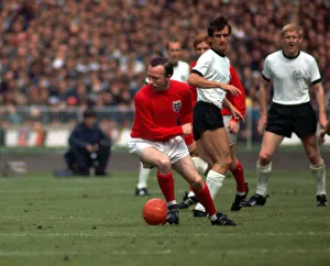 World Cup Final at Wembley Stadium England 4 v West Germany 2 after extra time