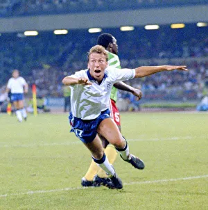World Cup Finals Quarter Final Match 1990 San Paolo Stadium in Naples Italy