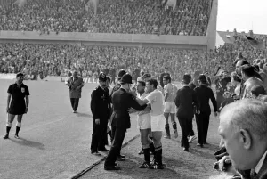 World Cup Football 1966 West Germany v Uruguay Referee Jim