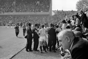 World Cup Football 1966 West Germany v Uruguay Referee Jim