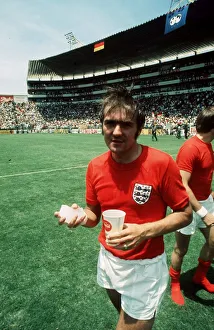 Tired Prints: World Cup Quarter Final 1970 England 2 West Germany 3 after extra time