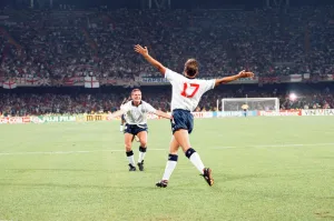 Gazza Prints: World Cup Quarter Final match at Stadio San Paolo in Naples, Italy