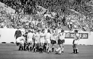 World Cup quarter finals West Germany versus Uruguay 24th July 1966