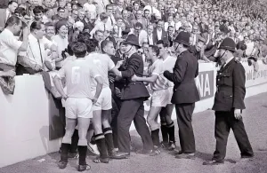 World Cup Quarter Finals West Germany versus Uruguay 24th July 1966 Uruguay