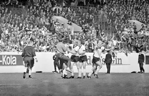 World Cup Quarter Finals West Germany versus Uruguay 24th July 1966 A West
