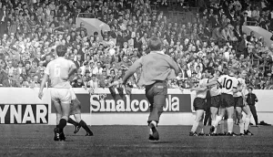 World Cup Quarter Finals West Germany versus Uruguay 24th July 1966 A West