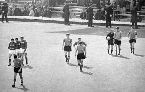 World Cup Russia versus Italy 18th July 1966 End of the match
