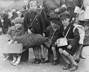 World War Two - Evacuation of children from the safety of the English countryside