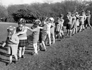 Blind Prints: World War II April 1939 - The Sunshine Home for blind babies at East Grinstead Sussex