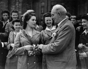 World War II Women: 19 years old Olivia Clark of Kew Ex Night Club Hostess