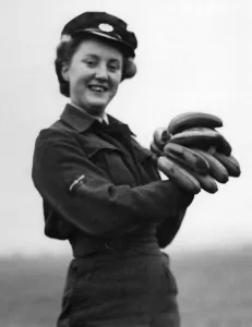 Banana Prints: World War II Women. I ve got a lovely bunch of bananas. A W. A. A. F