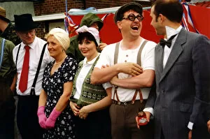 Images Dated 7th May 1995: World War Two - Second World War - 50th Anniversary VE Day Celebrations - Residents of