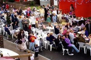 World War Two - Second World War - 50th Anniversary VE Day Celebrations - Residents of