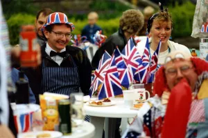 World War Two - Second World War - 50th Anniversary VE Day Celebrations - Residents of
