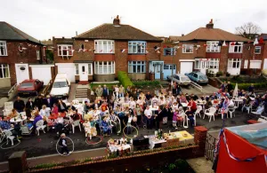 World War Two - Second World War - 50th Anniversary VE Day Celebrations - Residents of