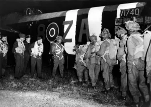 World War Two - Second World War - British paratroopers