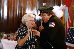 World War Two - Second World War - D-Day celebrations at the Park Hotel with a Glenn