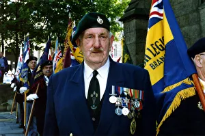 00449 Prints: World War Two - Second World War - D-Day Remembrance Parade - Sandy Powell, 73