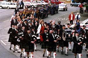 World War Two - Second World War - D-Day veterans march in the remembrance parade through