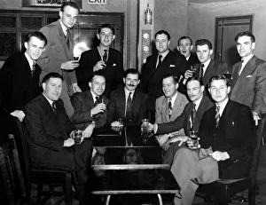 Reunions Prints: World War Two - Second World War - Members of RAF 141 Night Fighter Squadron