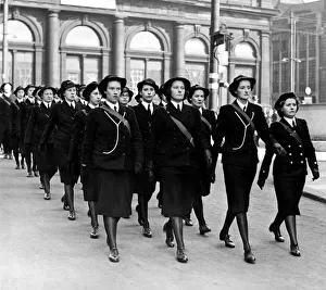World War Two - Second World War - Members of the WRNS (Wrens) of the Royal Navy