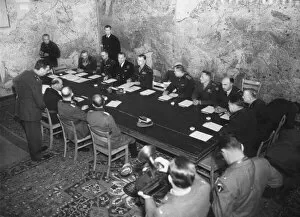 01422 Collection: World War Two. Germany surrenders. 8th May 1945. Picture taken of