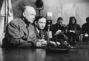 01422 Collection: World War Two. Germany surrenders. 8th May 1945. Picture shows General