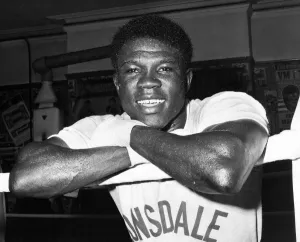 00836 Prints: World Welterweight champion Emile Griffith of the USA pictured during a training session