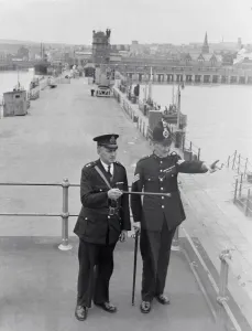 Pointing Prints: Worlds smallest police force - The five man Isle of Man harbour Police