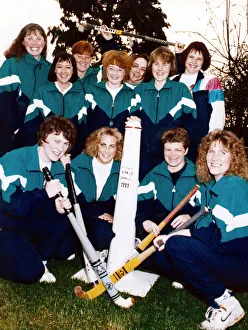 Tracksuit Prints: It wouldn t happen in Soccer! Roseberry ladies hockey team came back with the silver