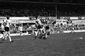 Wrexham 0 v. Barnsley 0. April 1982 MF06-34-016 Local Caption Division 2 Football