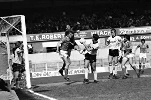 Wrexham 0 v. Barnsley 0. April 1982 MF06-34-020 Local Caption Division 2 Football