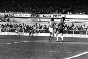 Wrexham 0 v. Barnsley 0. April 1982 MF06-34-035 Local Caption Division 2 Football