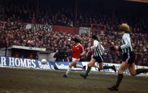 Wrexham v Blyth Spartans - February 1978 palyers in action