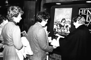 Writer Catherine Cookson attends the opening night of the stage version of her book Katie