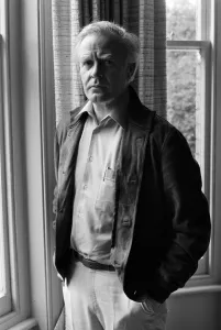 Writer David Cornwall (John Le Carre) at his home Hampstead, north London