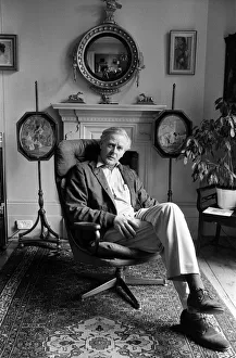 Writer David Cornwall (John Le Carre) at his home Hampstead, north London