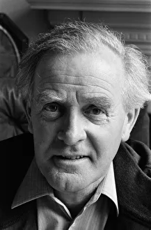Writer David Cornwall (John Le Carre) at his home Hampstead, north London