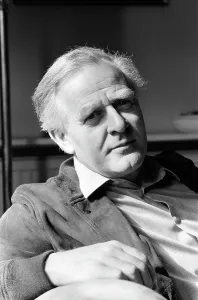 Writer David Cornwall (John Le Carre) at his home Hampstead, north London
