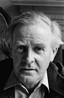 Writer David Cornwall (John Le Carre) at his home Hampstead, north London