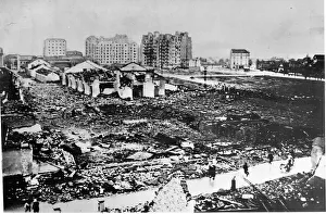 WW2 German barracks destroyed Dec 43 by French resistance forces in