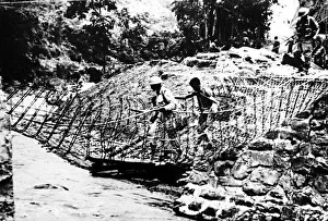 WW2 Pathan Engineers on Burma Front 1944 Pathan battalion of Indian Engineers